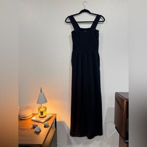 Lulu's Classic Black Maxi Dress